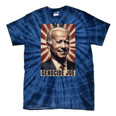 Genocide Joe Impeach Biden Palestine Gaza Tie-Dye T-Shirt