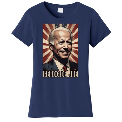 Genocide Joe Impeach Biden Palestine Gaza Women's T-Shirt