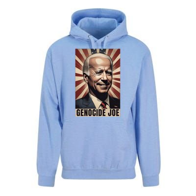 Genocide Joe Impeach Biden Palestine Gaza Unisex Surf Hoodie