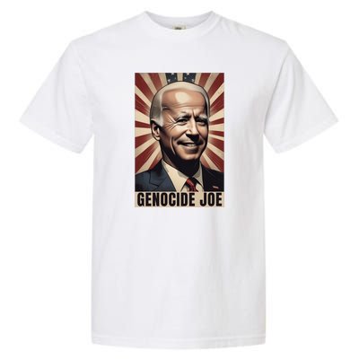 Genocide Joe Impeach Biden Palestine Gaza Garment-Dyed Heavyweight T-Shirt