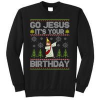 Go Jesus it's Your Birthday Ugly Christmas Sweater Sweatshirt