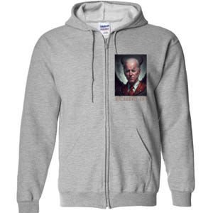 Genocide Joe Impeach Biden Palestine Gaza Full Zip Hoodie