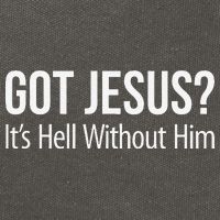 Got Jesus Its Hell Without Him Cotton Canvas Backpack