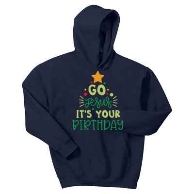 Go Jesus Its Your Birthday Christmas Kids Hoodie