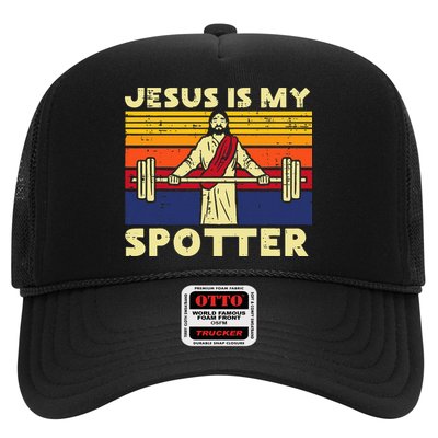 Gym Jesus Is My Spotter Christian Workout Lifting Hat