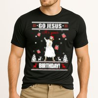 Go Jesus ItS Your Birthday Funny Christian Ugly Christmas Cooling Performance Crew T-Shirt
