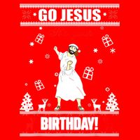 Go Jesus ItS Your Birthday Funny Christian Ugly Christmas Premium T-Shirt