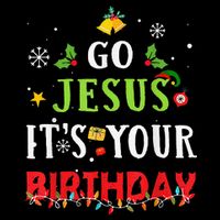 Go Jesus Its Your Birthday Funny Christmas Cooling Performance Crew T-Shirt