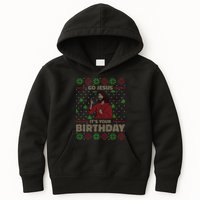 Go Jesus It's Your Birthday Christian Funny Ugly Christmas Kids Hoodie