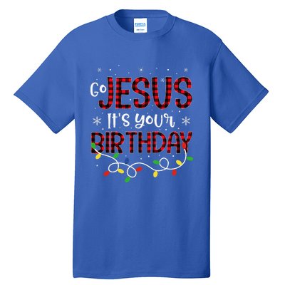 Go Jesus Its Your Birthday Christmas Xmas Holiday Funny Tall T-Shirt