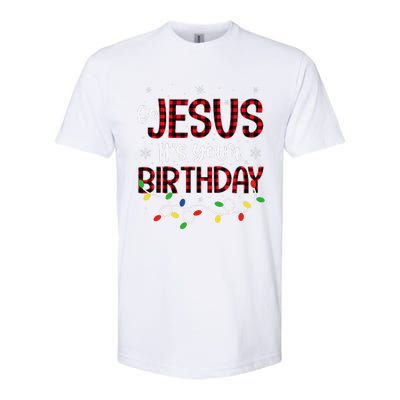 Go Jesus Its Your Birthday Christmas Xmas Holiday Funny Softstyle CVC T-Shirt