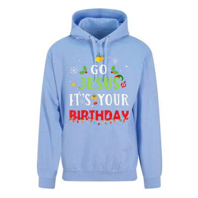 Go Jesus Its Your Birthday Christmas Unisex Surf Hoodie