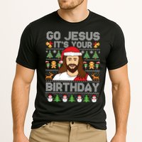 Go Jesus Its Your Birthday Ugly Christmas Sweater Funny Cooling Performance Crew T-Shirt