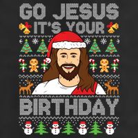 Go Jesus Its Your Birthday Ugly Christmas Sweater Funny 15oz Campfire Ceramic Mug