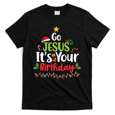 Go Jesus It's Your Birthday Funny Christmas Gifts T-Shirt