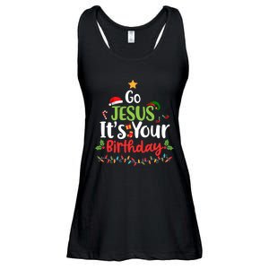 Go Jesus It's Your Birthday Funny Christmas Gifts Ladies Essential Flowy Tank