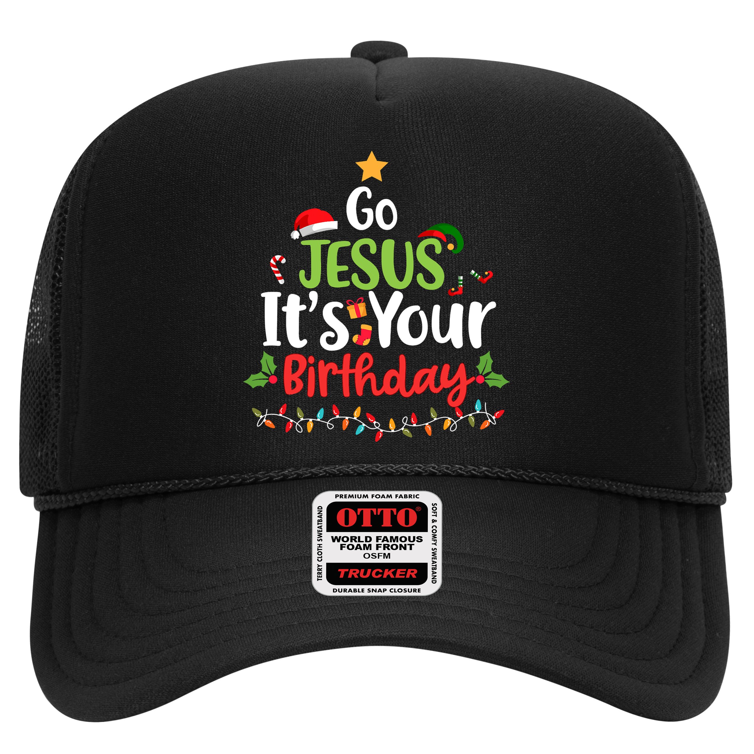 Go Jesus It's Your Birthday Funny Christmas Gifts Hat