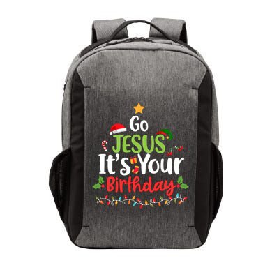 Go Jesus It's Your Birthday Funny Christmas Gifts Vector Backpack