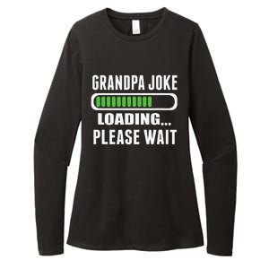 Grandpa Joke Loading Please Wait Womens CVC Long Sleeve Shirt