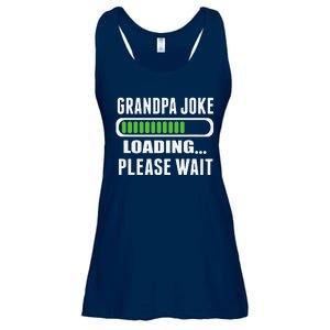 Grandpa Joke Loading Please Wait Ladies Essential Flowy Tank