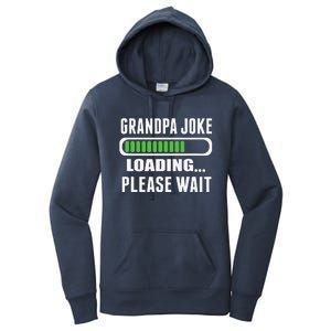 Grandpa Joke Loading Please Wait Women's Pullover Hoodie