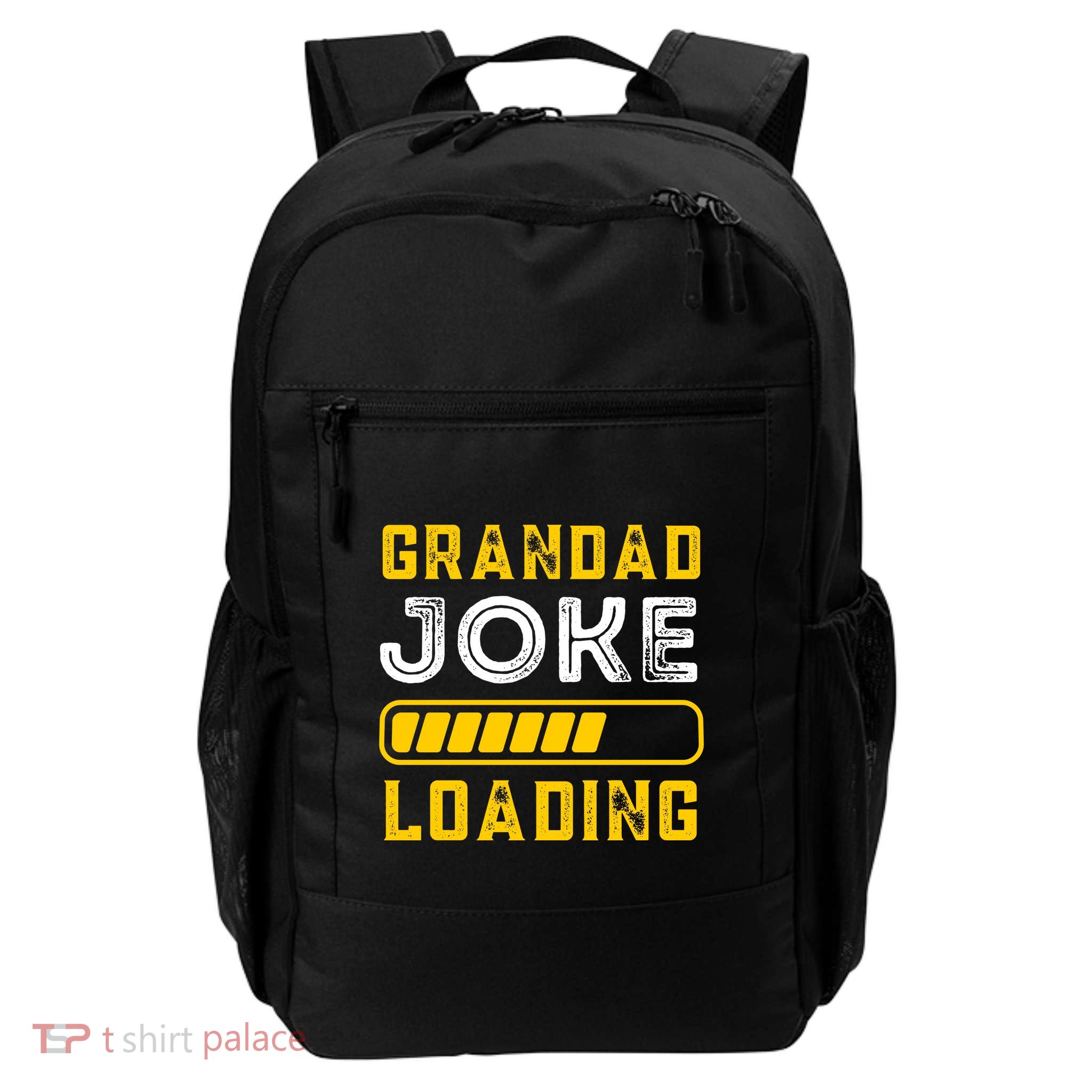 Grandad Joke Loading Funny Fathers Day Daily Commute Backpack