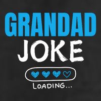 Grandad Joke Loading Funny Grandad Fathers Day 7 Panel Mesh Trucker Snapback Hat