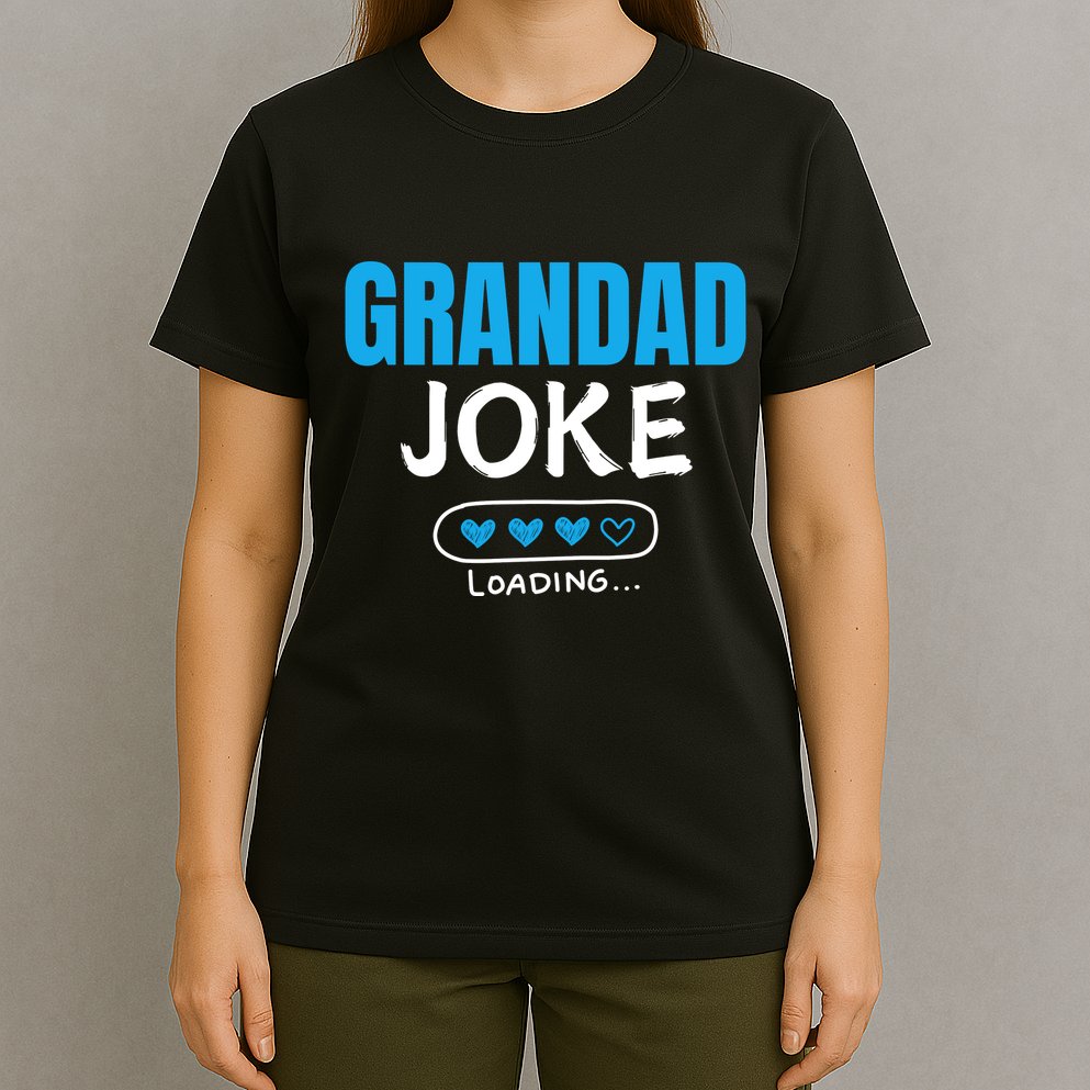 Grandad Joke Loading Funny Grandad Fathers Day T-Shirt