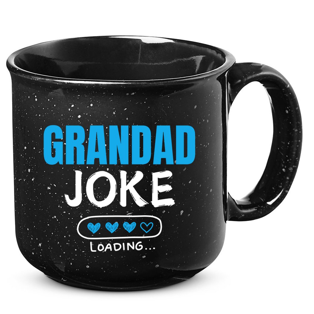 Grandad Joke Loading Funny Grandad Fathers Day 15oz Campfire Ceramic Mug