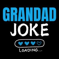 Grandad Joke Loading Funny Grandad Fathers Day Women's V-Neck T-Shirt