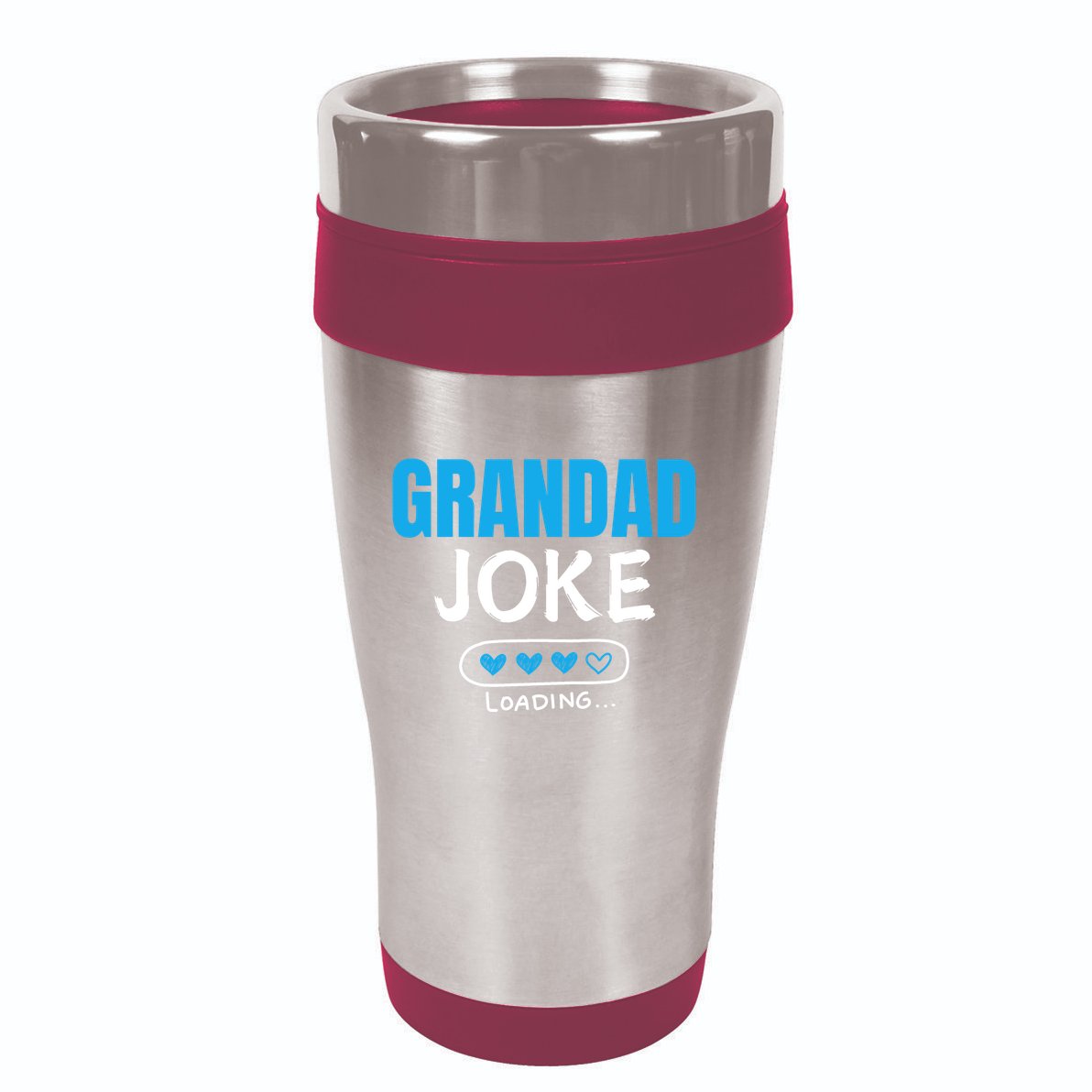 Grandad Joke Loading Funny Grandad Fathers Day 16oz Travel Tumbler
