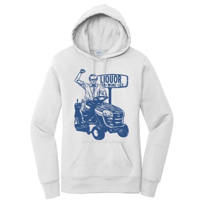 George Jones Lawn Mower Women's Pullover Hoodie