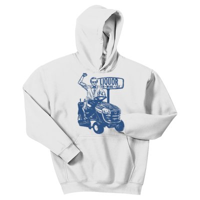 George Jones Lawn Mower Kids Hoodie