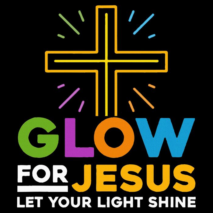 Glowfor Jesus Let Your Light Shine Faith Cross Christian Impact Tech Backpack