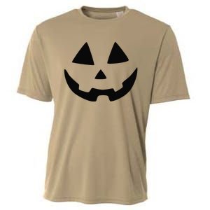 Giant Jack O Lantern Face Halloween Pumpkin Fun Cooling Performance Crew T-Shirt