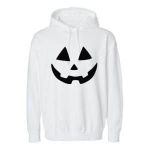 Giant Jack O Lantern Face Halloween Pumpkin Fun Garment-Dyed Fleece Hoodie