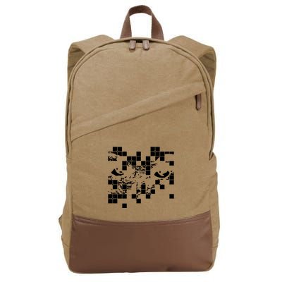 G Jones Paths Cotton Canvas Backpack