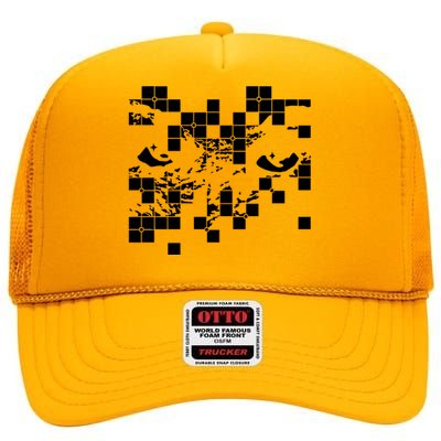 G Jones Paths High Crown Mesh Back Trucker Hat