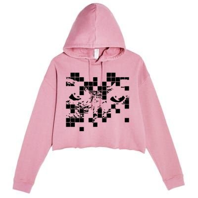 G Jones Paths Crop Fleece Hoodie