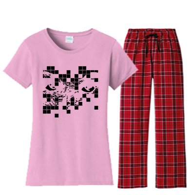 G Jones Paths Women's Flannel Pajama Set