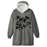 G Jones Paths Hooded Wearable Blanket