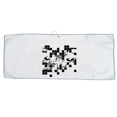 G Jones Paths Large Microfiber Waffle Golf Towel
