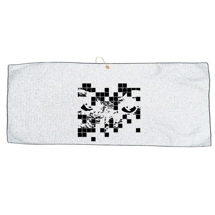G Jones Paths Large Microfiber Waffle Golf Towel
