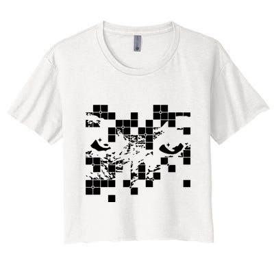 G Jones Paths Crop Top