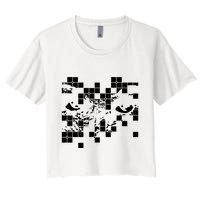 G Jones Paths Crop Top