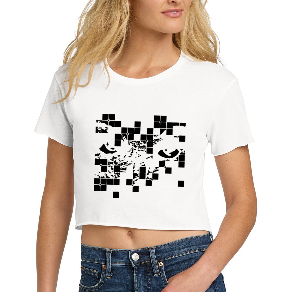 G Jones Paths Crop Top