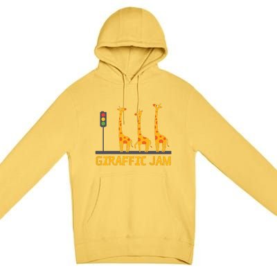 Giraffic Jam Shirts For Who Loves Giraffes Premium Pullover Hoodie