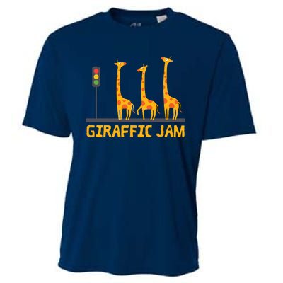 Giraffic Jam Shirts For Who Loves Giraffes Cooling Performance Crew T-Shirt