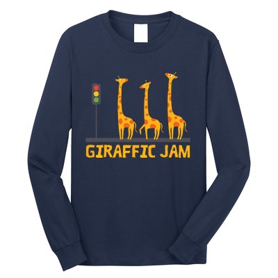 Giraffic Jam Shirts For Who Loves Giraffes Long Sleeve Shirt