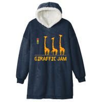 Giraffic Jam Shirts For Who Loves Giraffes Hooded Wearable Blanket